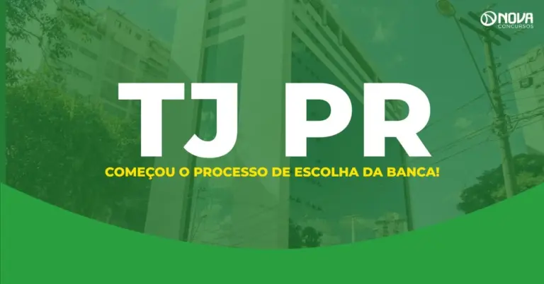 Concurso TJ PR inicia escolha da banca para Contador; salário de R$ 22,2 mil
