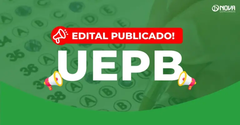 Concurso UEPB: Publicado o edital para níveis médio e superior!