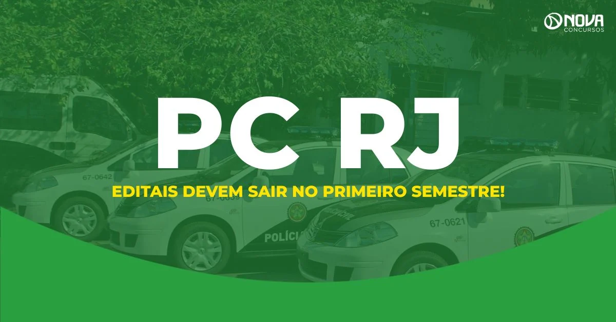 Concurso PC RJ: editais podem ser publicados no primeiro semestre!
