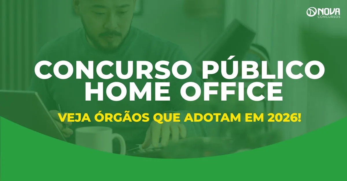 Concurso público home office: órgãos com trabalho remoto e híbrido em 2026!