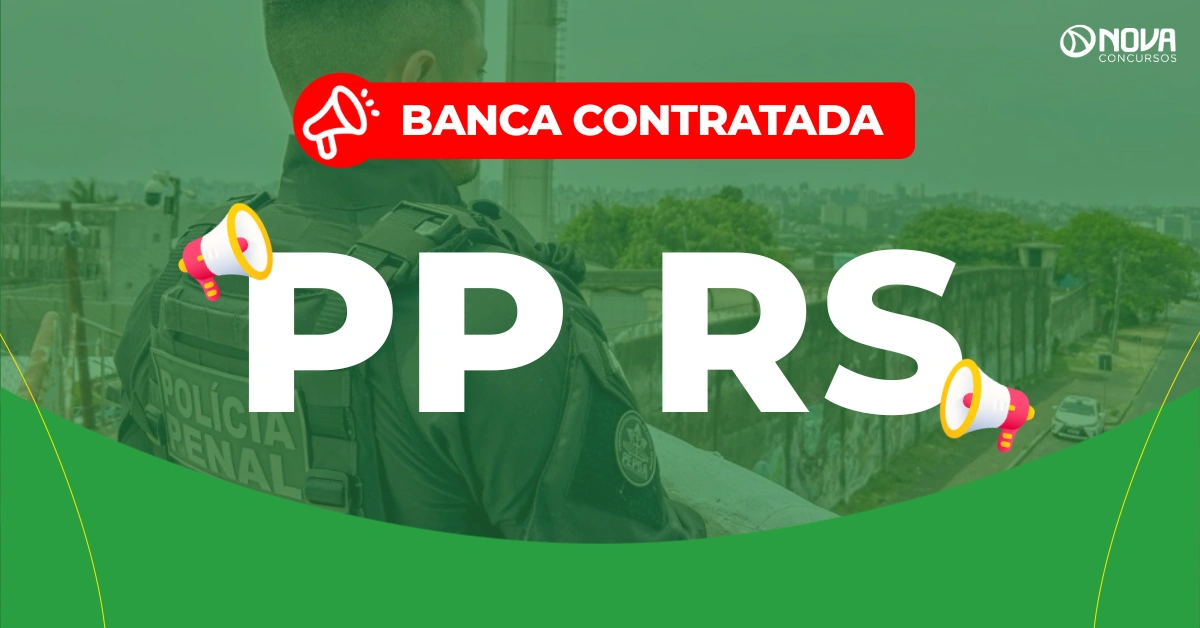 Concurso Polícia Penal RS: Banca contratada! 213 vagas em breve!