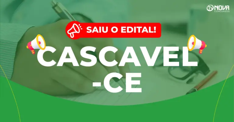 Concurso Prefeitura de Cascavel CE: Edital publicado para ACS! 38 vagas!