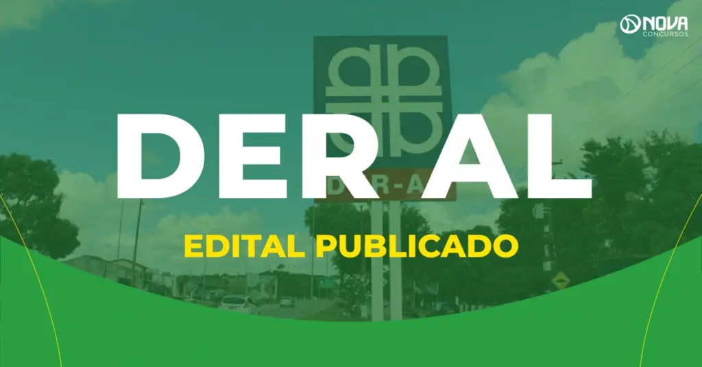 Concurso DER AL: Saiu o edital para Assessor com salários de R$ 8mil!