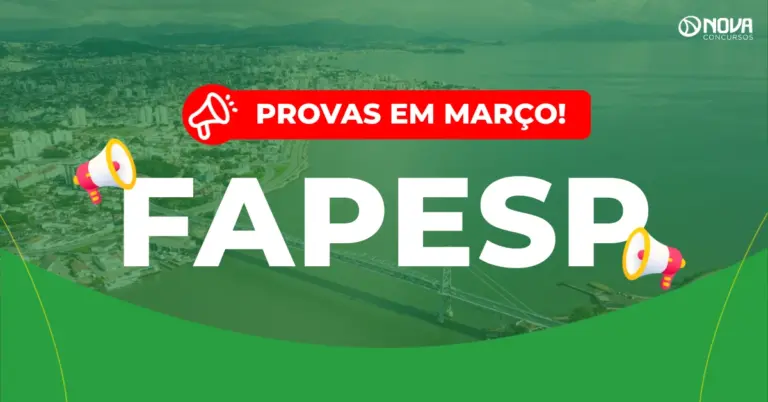 Concurso Fapesp: Provas em abril! Iniciais de R$10 mil!