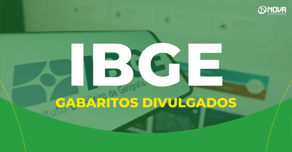 Concurso IBGE: divulgados os gabaritos das provas!
