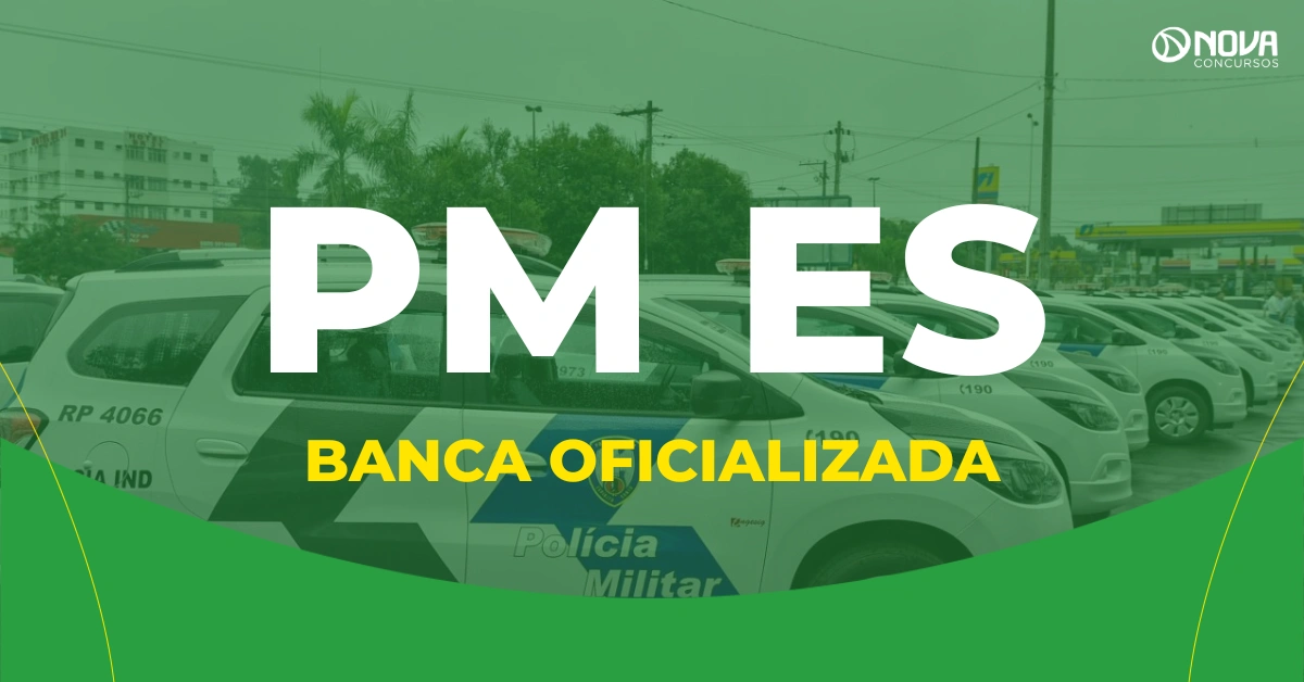 Concurso PM ES tem banca oficializada para 1.000 vagas; edital deve sair em breve!