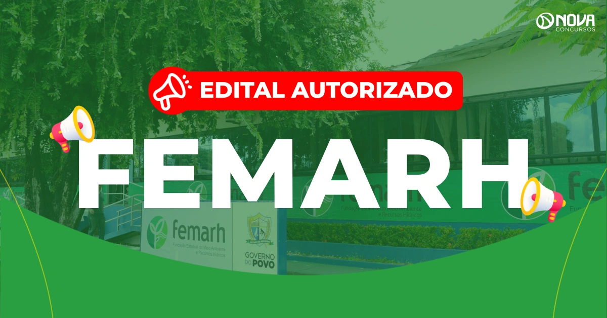 Concurso Femarh: Edital autorizado com 20 vagas!