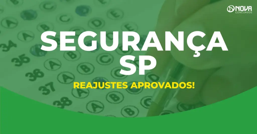 Concursos Segurança SP: Reajustes salariais são aprovados, confira!