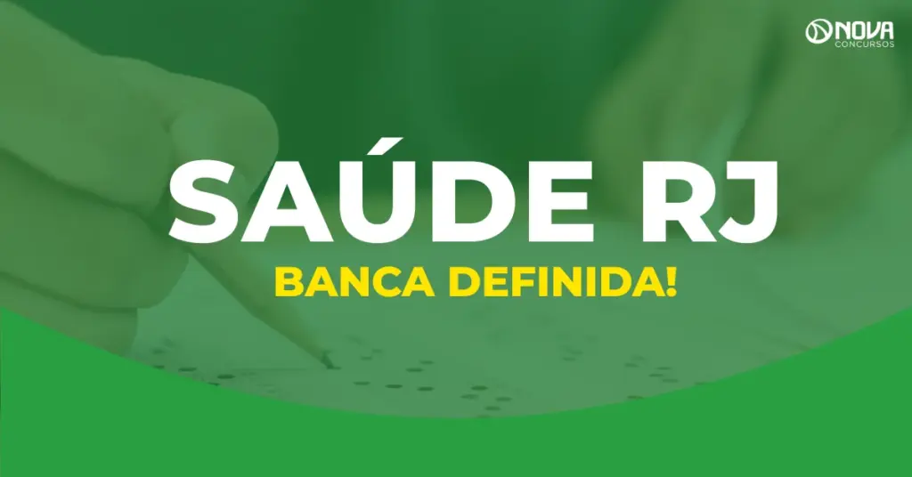 Concurso Saúde RJ: Conheça a banca organizadora do próximo edital!