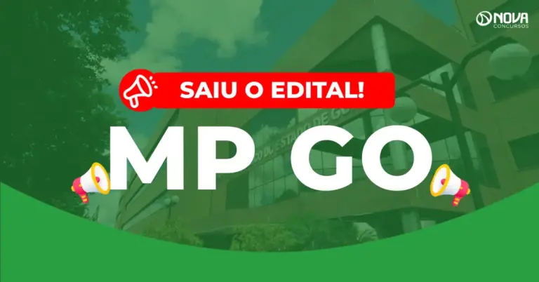 Concurso MP GO: Edital publicado para Analista!