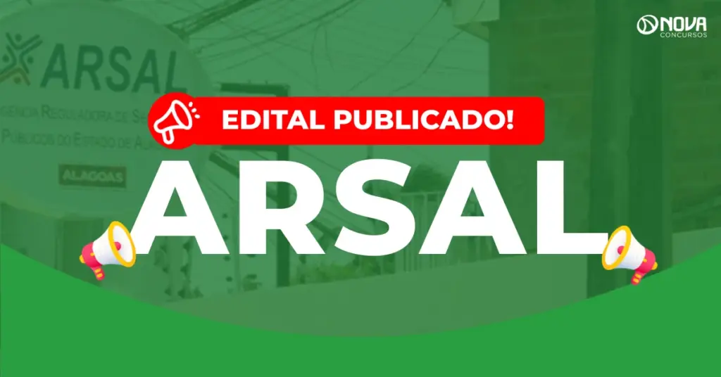 Concurso Arsal: Edital publicado com 32 vagas!