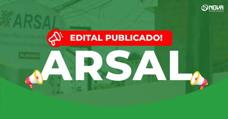 Concurso Arsal: Edital publicado com 32 vagas!