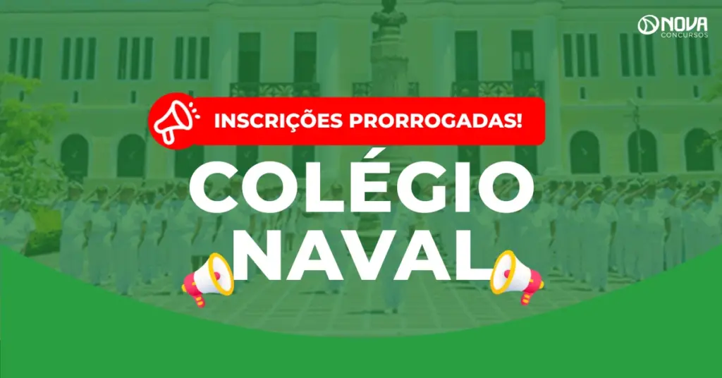 Concurso Marinha Colégio Naval 2027 (CPACN): Inscrições prorrogadas! 156 vagas!