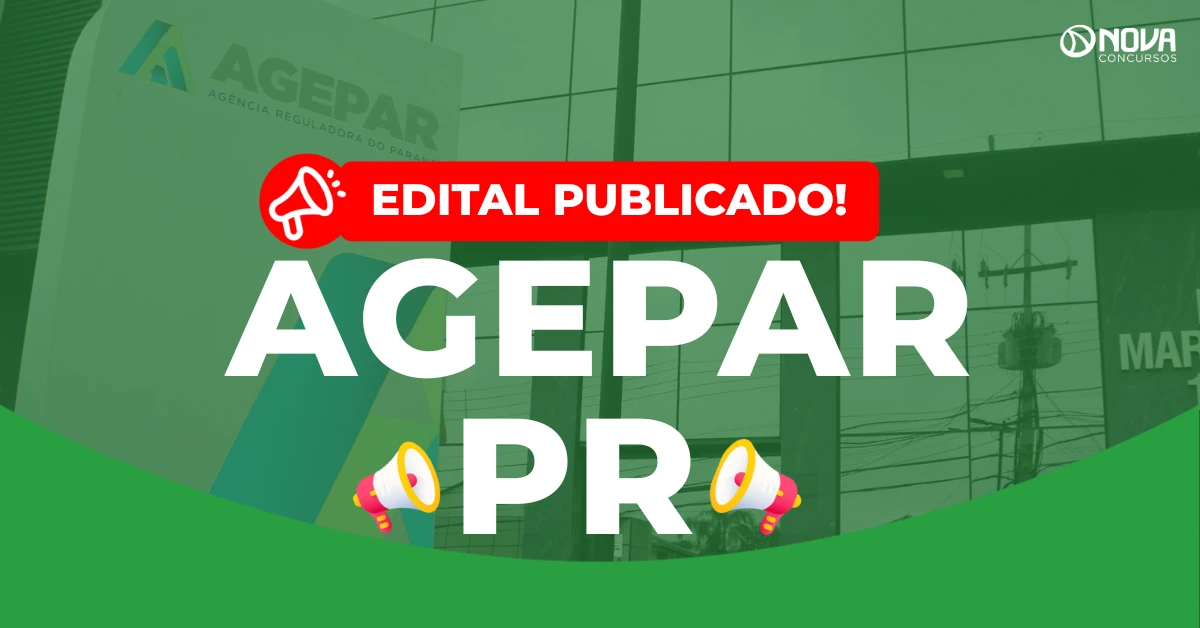 Concurso Agepar PR: Edital publicado! 153 vagas!