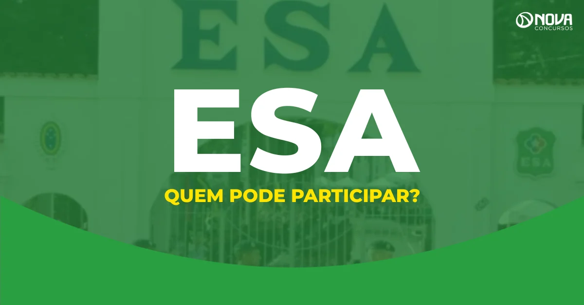 Requisitos Concurso ESA: Saiba quem pode participar!
