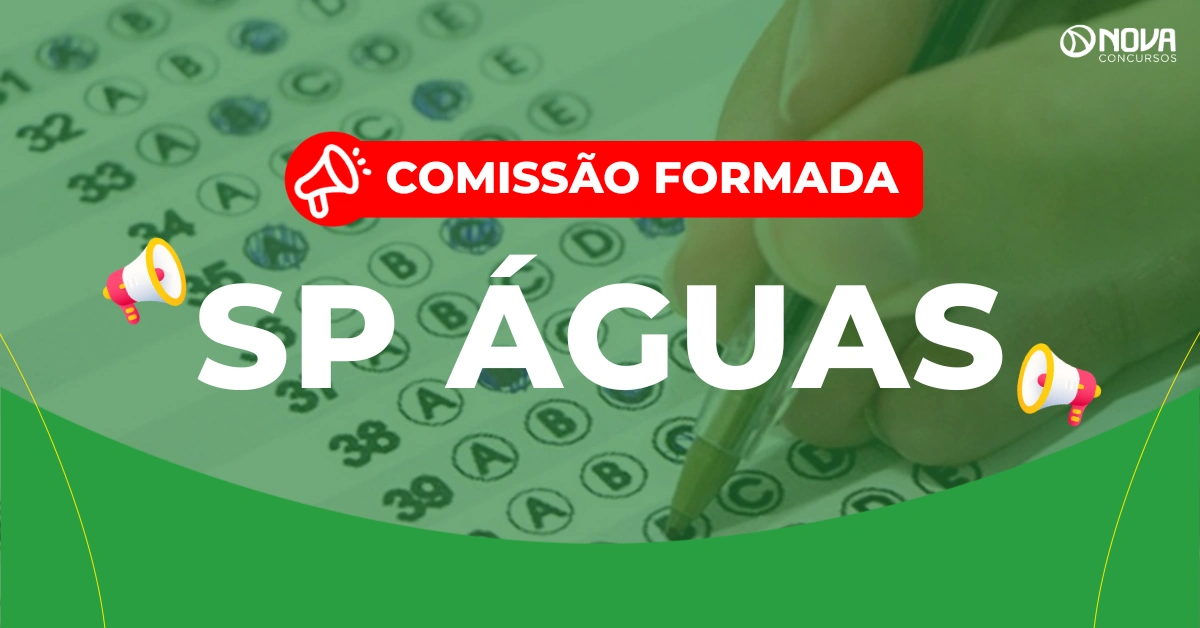 Concurso SP Águas: Edital com 190 vagas tem comissão definida!