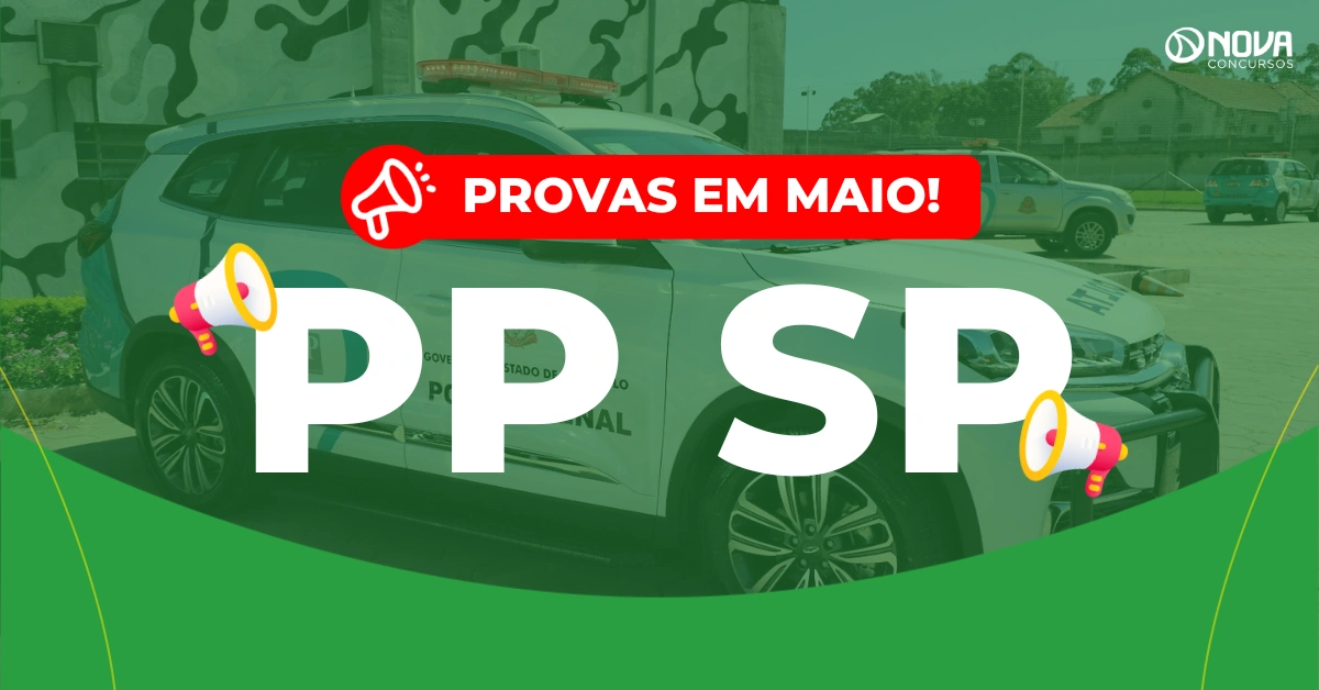 Concurso Polícia Penal SP: 10 mil inscritos! Provas em maio!