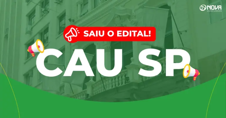 Concurso CAU SP: Tem nova data de prova divulgada!