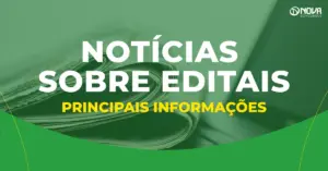 Notícias sobre edital