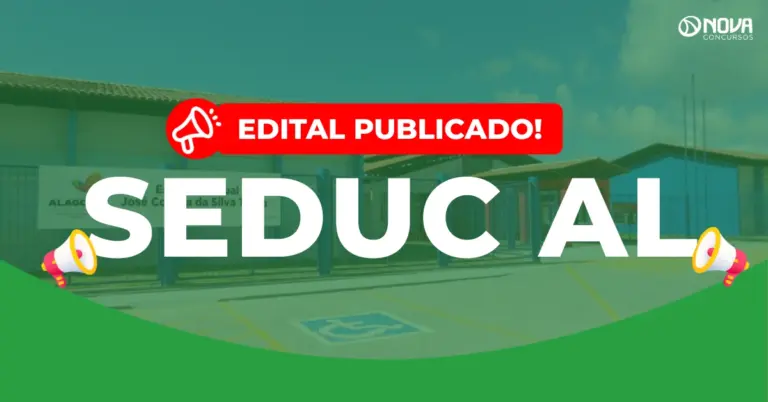 Concurso Seduc AL: Edital publicado com 1.620 vagas para Professores!