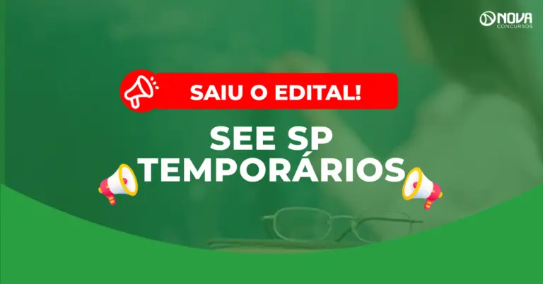 Concurso SEE SP 2026: Inscrições prorrogadas! Vagas para Professores Temporários!