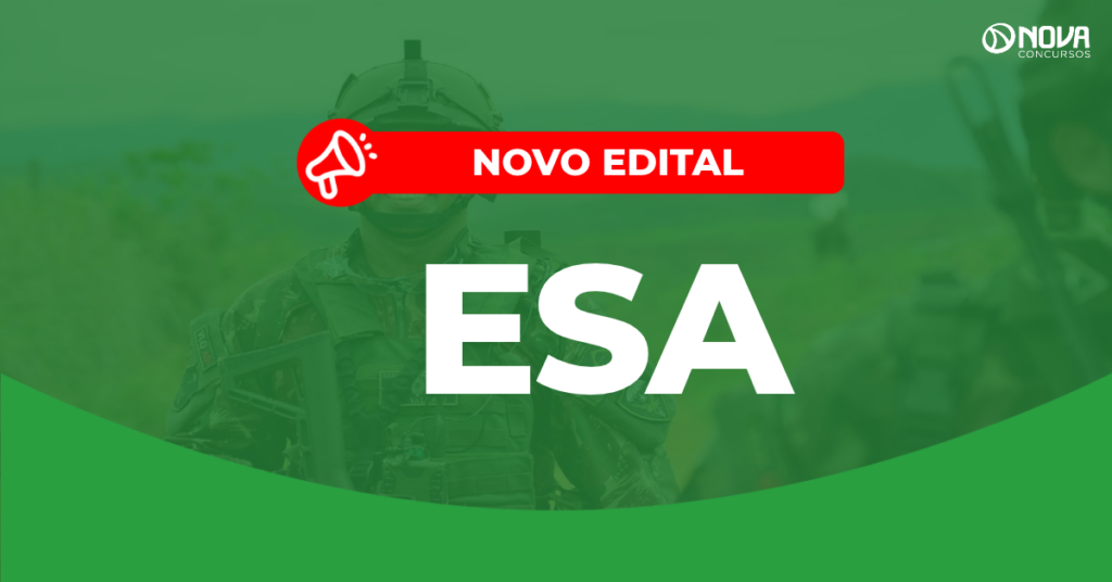 Concurso ESA 2027: Seleção em andamento e novo edital