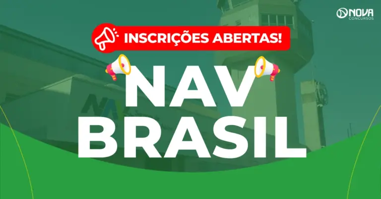 Concurso NAV Brasil: Inscrições abertas! 858 vagas e até R$ 10 mil!