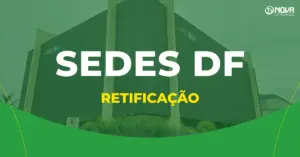 Concurso Sedes DF 2026
