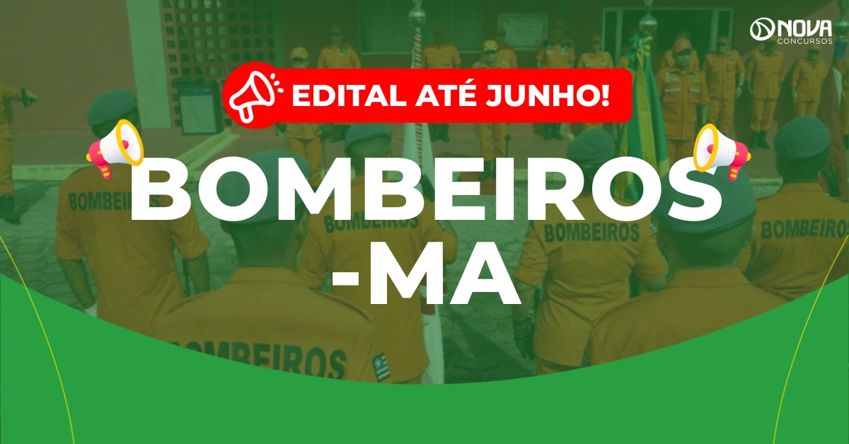 Concurso Bombeiros MA: Cebraspe é a banca! Edital em junho!
