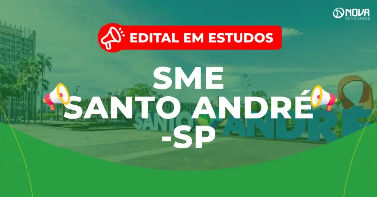 Concurso SME Santo André SP: Edital em estudos!
