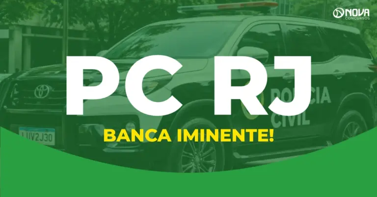 Novo concurso PC RJ avança e escolha da banca é iminente!