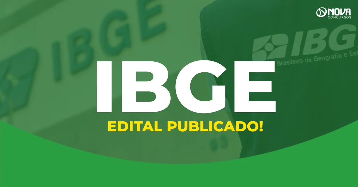 Edital IBGE Temporários foi publicado com 8.238 vagas!