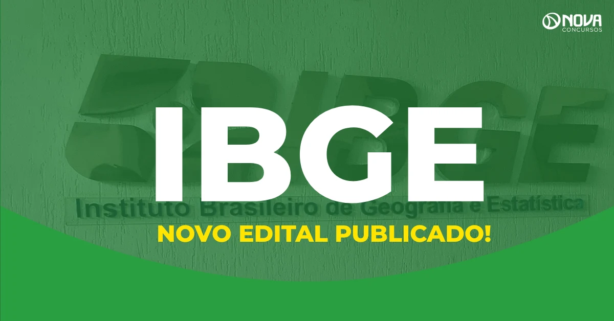 Concurso IBGE Censo 2027: 2º edital publicado com 1.414 vagas!