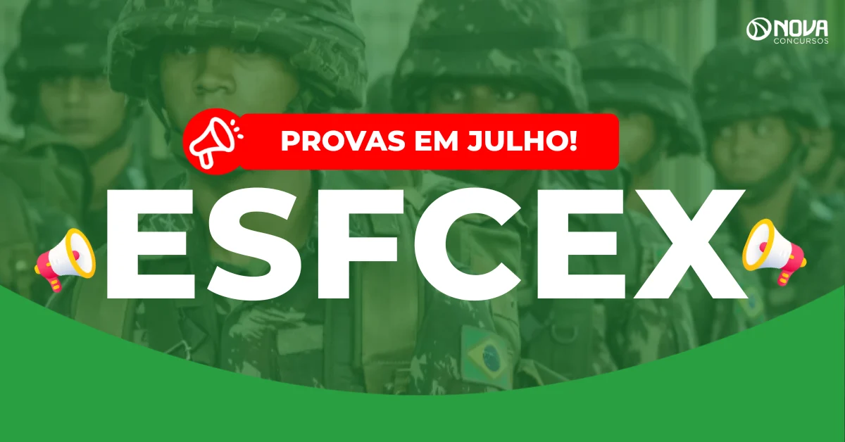 Concurso EsFCEx 2027: Provas em julho! 227 vagas!