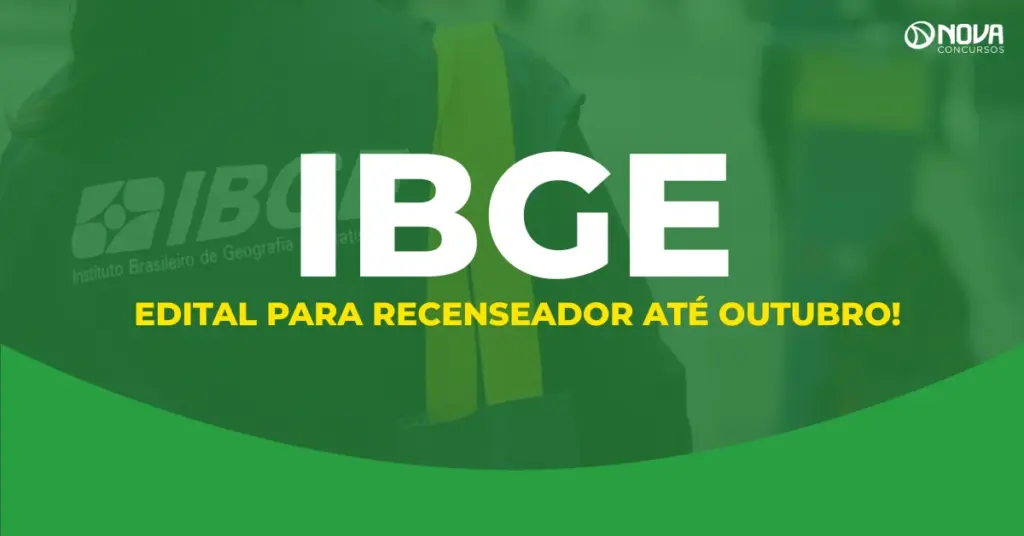 IBGE prevê edital do Censo 2027 para Recenseador até outubro; 27 mil vagas!