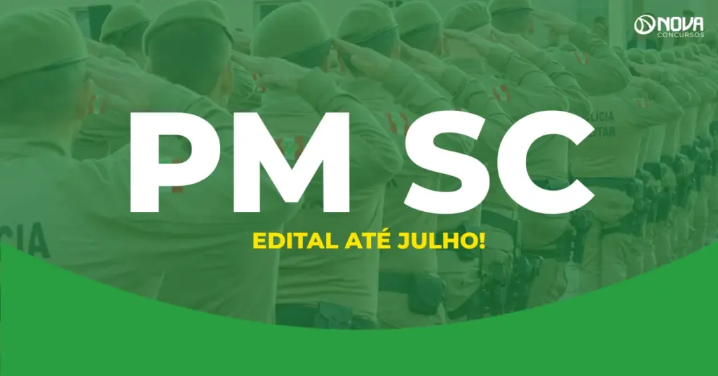 Edital do concurso PM SC pode sair até julho; veja as etapas previstas!