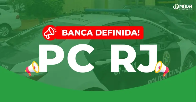 Concurso PC RJ: Banca definida! 414 vagas!