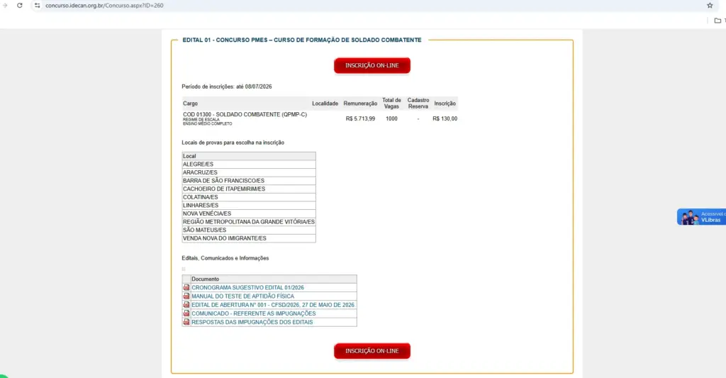 concurso pm es