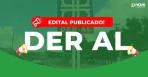 entrada do prédio DER AL que terá provas de concurso em setembro