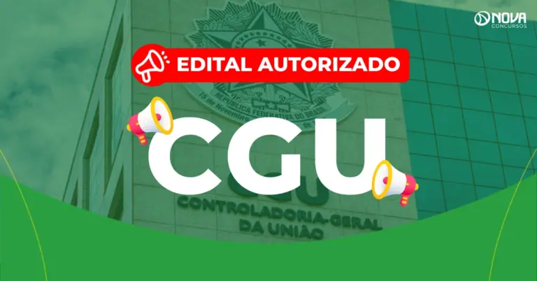 Concurso CGU: Edital autorizado! 60 vagas até dezembro!