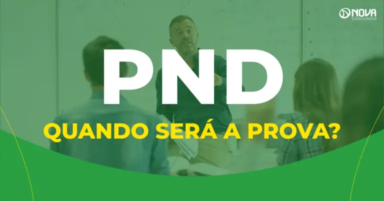 Quando será a Prova Nacional de Docente?