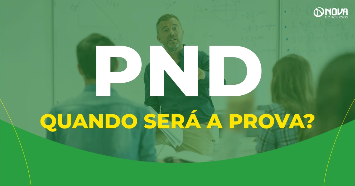 Quando será a Prova Nacional de Docente?