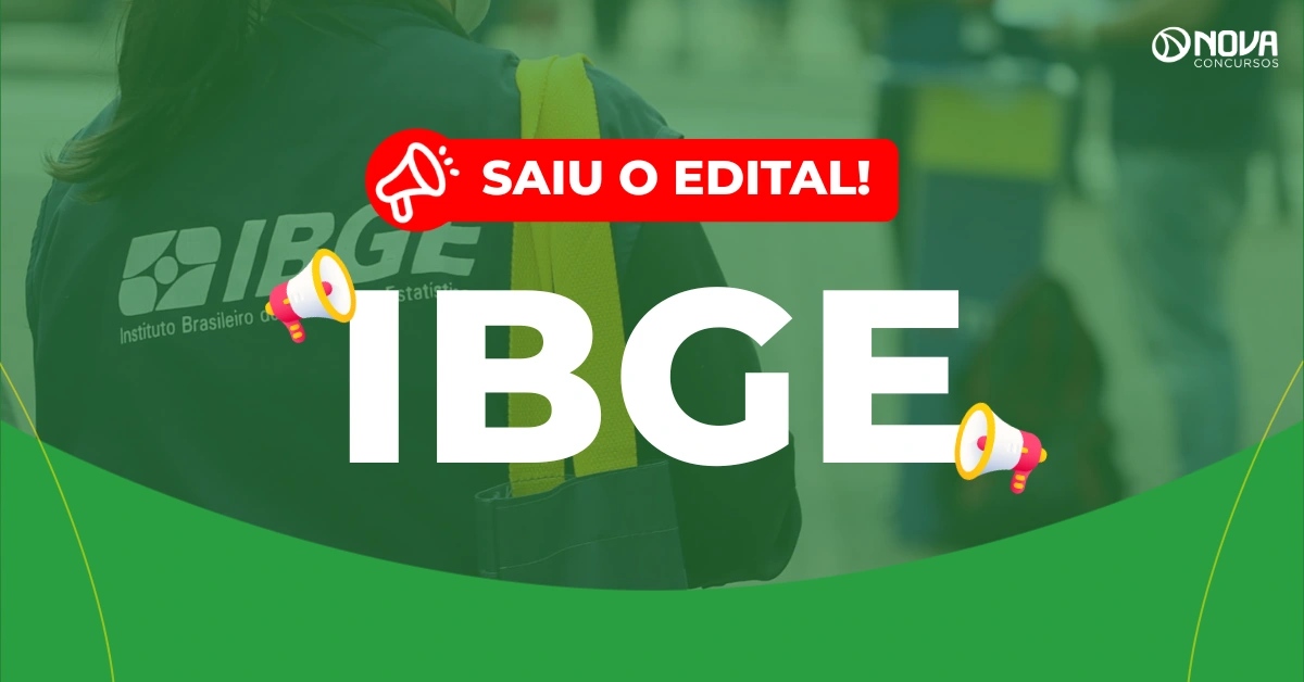 Concurso IBGE Censo 2027: Edital publicado com 8.238 vagas!
