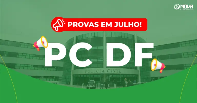 Concurso PCDF: Provas em julho! 150 vagas para Delegado!