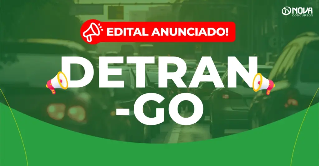 Concurso Detran GO: Edital anunciado! 1.000 vagas!