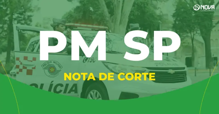Concurso PM SP Soldado: Confira a nota de corte!