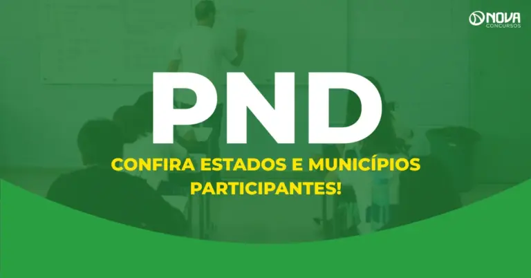 Prova Nacional Docente 2026: veja estados e municípios participantes!