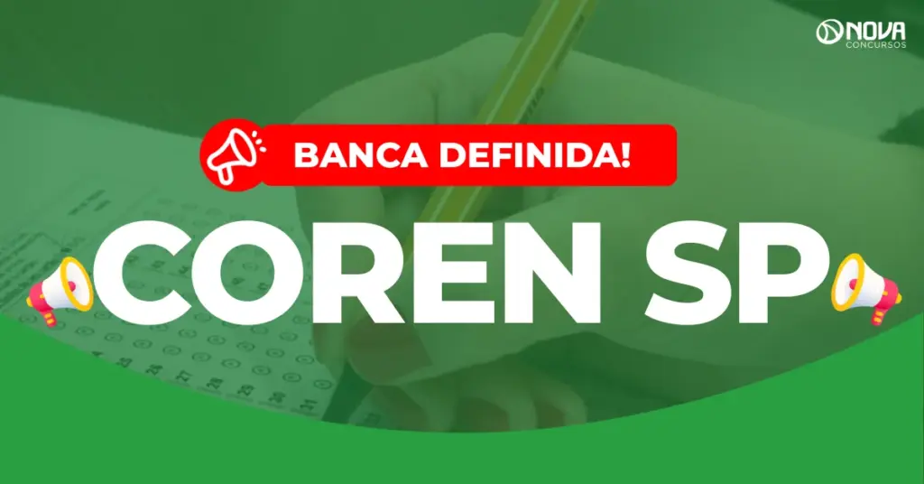 Concurso Coren SP: Banca definida para novo edital com 76 vagas!