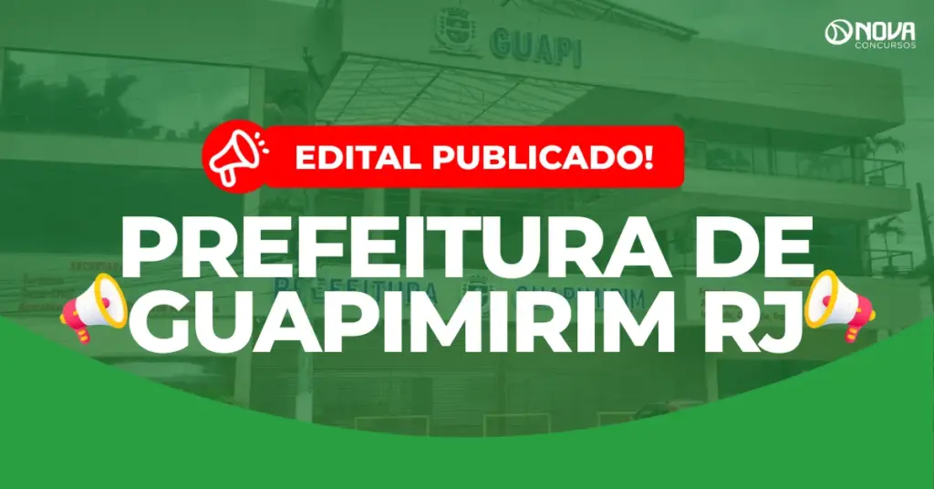 Concurso Prefeitura de Guapimirim RJ: Saiu edital! 508 vagas para Professor!