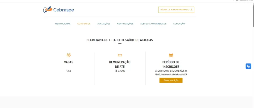 Concurso Sesau AL abre inscrições para 3 mil vagas! Veja como fazer! 2 concurso sesau al